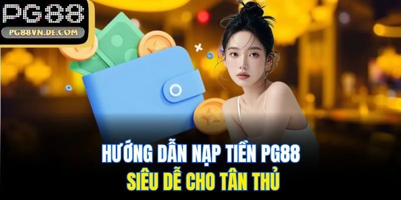 Hướng dẫn nạp tiền PG88 siêu dễ cho tân thủ